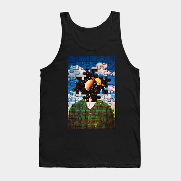 Puzzled Tank Top by SeamlessOo